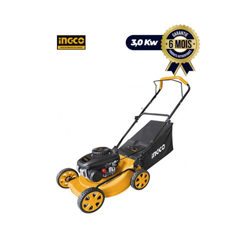 Tondeuse à Gazon - Essence - 3000W - INGCO GLM141181| Glotelho Cameroun