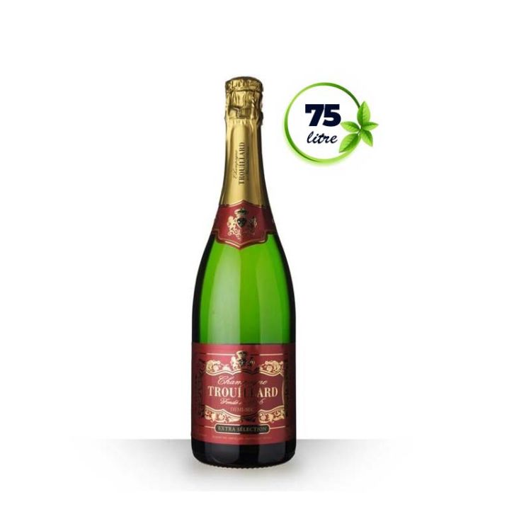 champagne-trouillard-extra-selection-blanc-demi-sec-12-alc-75cl|Glotelho Cameroun