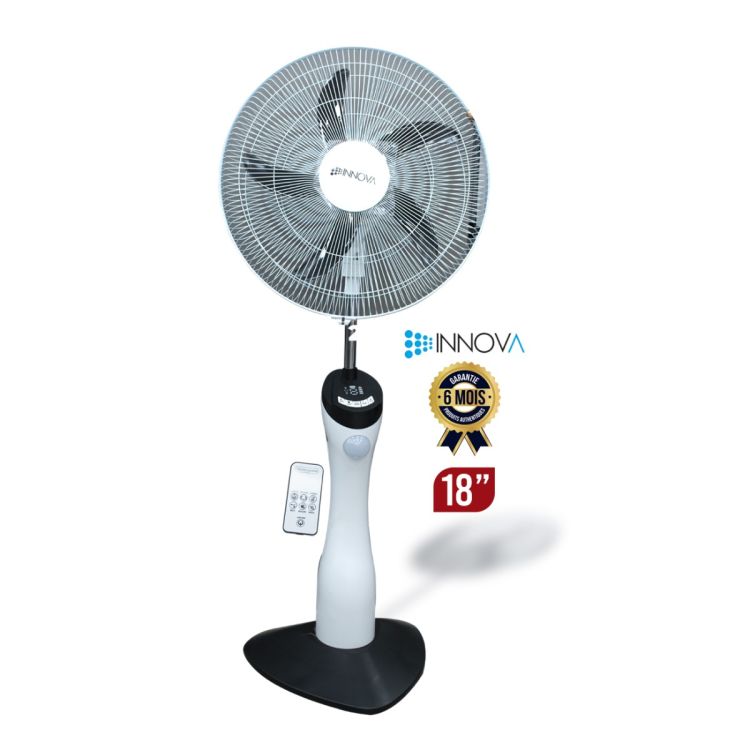 Ventilateur sur pied rechargeable INNOVA 18
