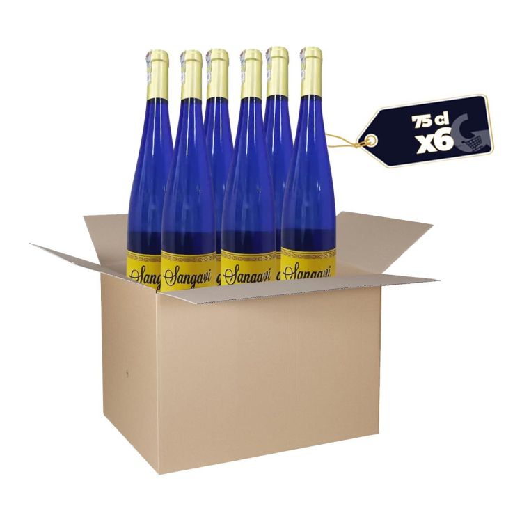 White Wine moscatel Sangavi - 75 cl - Box of 6 bottles| Glotelho Cameroon