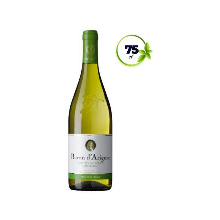 Vin blanc sec baron d'arignac - 75cl - (Prix en fcfa) | Glotelho Cameroun