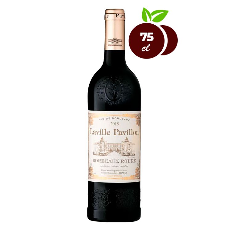 Vin de Bordeaux 2018 - Laville Pavillon - Bordeaux Rouge - 75 cl