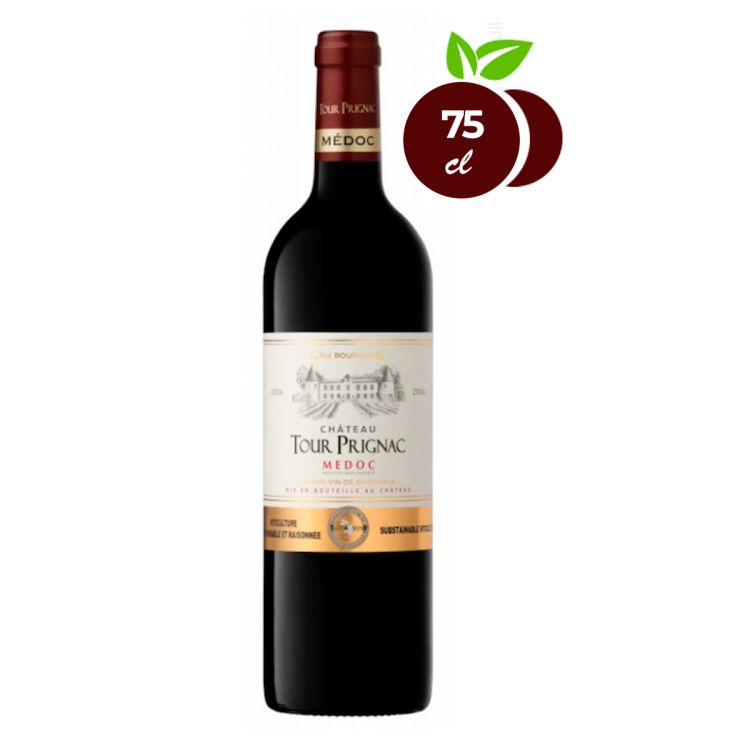 Vin Rouge Château Tour Prignac - Medoc Crus Bourgeois - 75CL