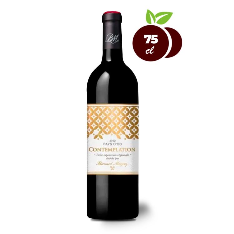 Vin rouge  Contemplation - Bordeaux 2022 - 75CL - prix Cameroun