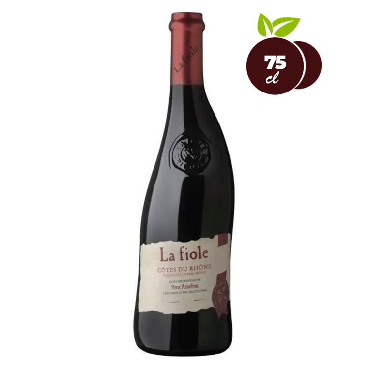 Vin Rouge Cote de Rhône La Fiole de 75cl | Glotelho Cameroun
