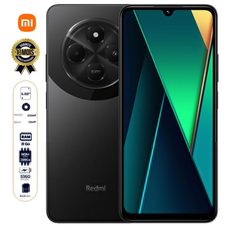 Xiaomi Redmi 14C avec 256 Go sur Glotelho