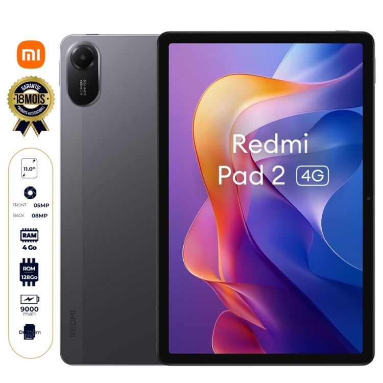 Xiaomi Redmi Pad 2 4G - 256 Go