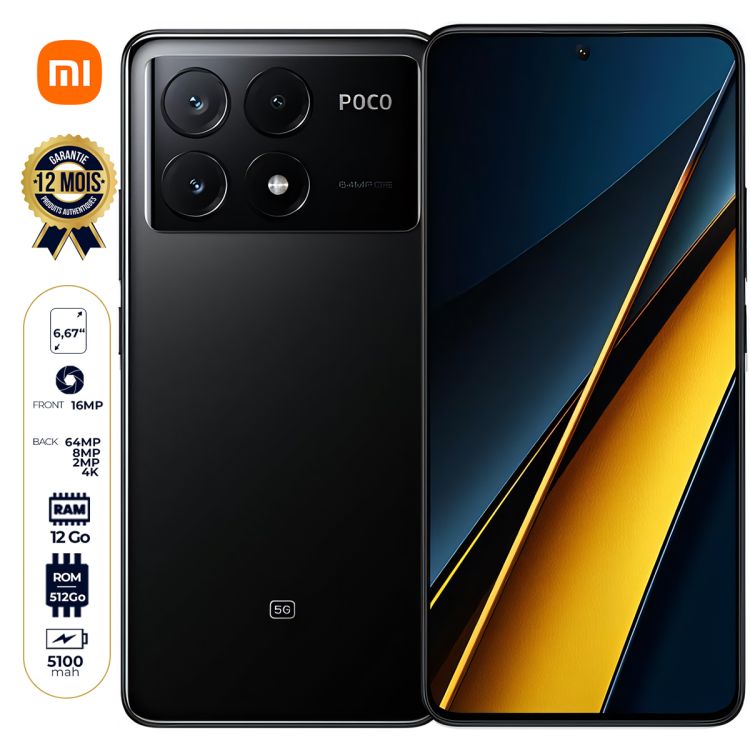 Xiaomi Poco X6 Pro 5G prix Cameroun