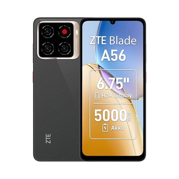 ZTE Blade A56 - Seconde main - 128 Go - 4Go + 8Go de RAM Extensible - 6.75 