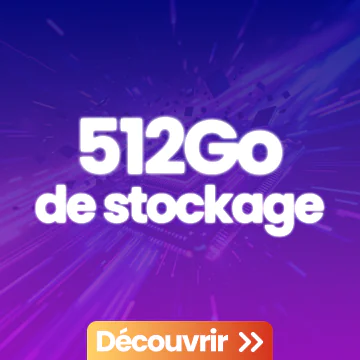 512Go de Stockage