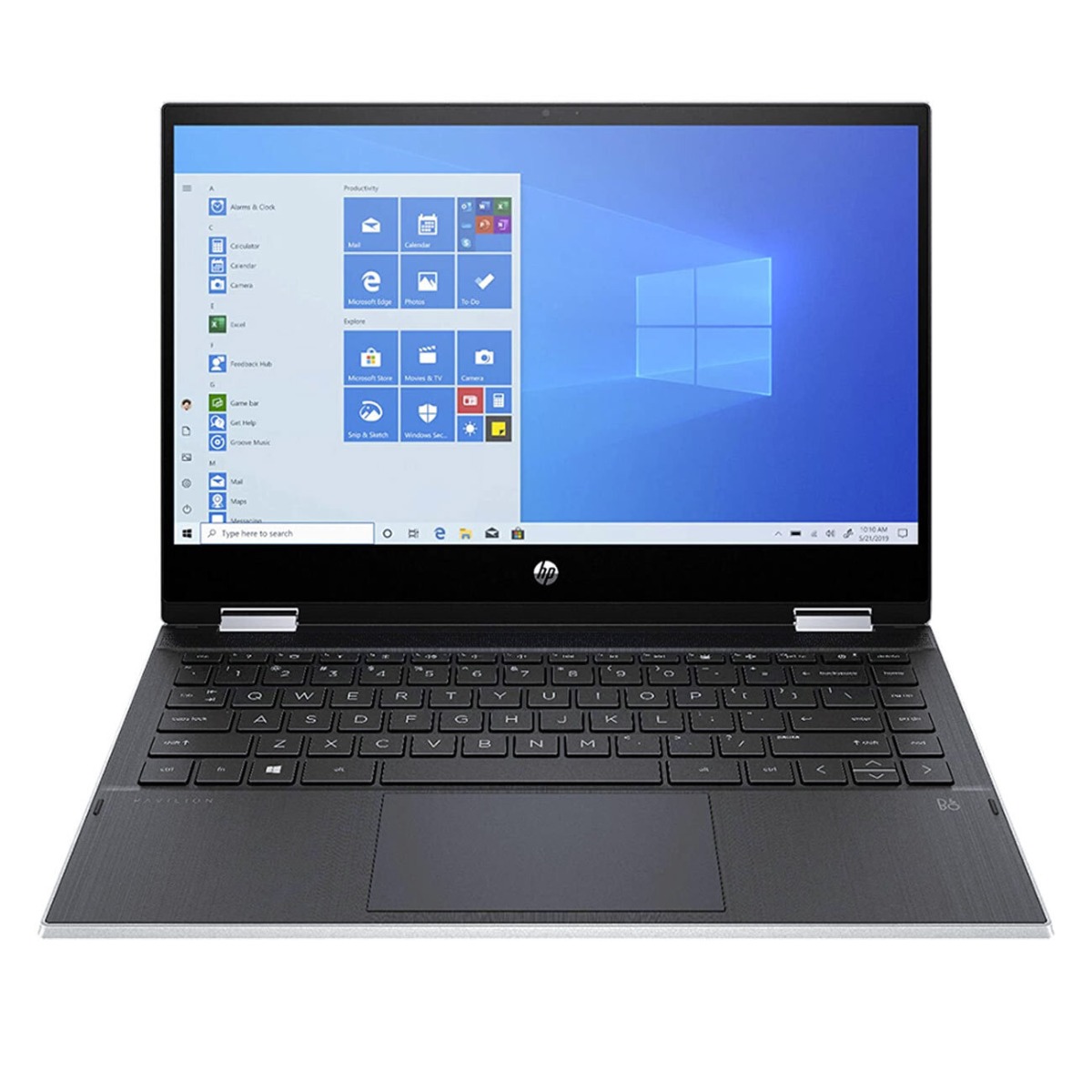 HP Pavilion x360 14M-DW0013DX 2-IN-1 Laptop - 14” Touch, Intel Core i3-1005G1 | Glotelho Cameroun