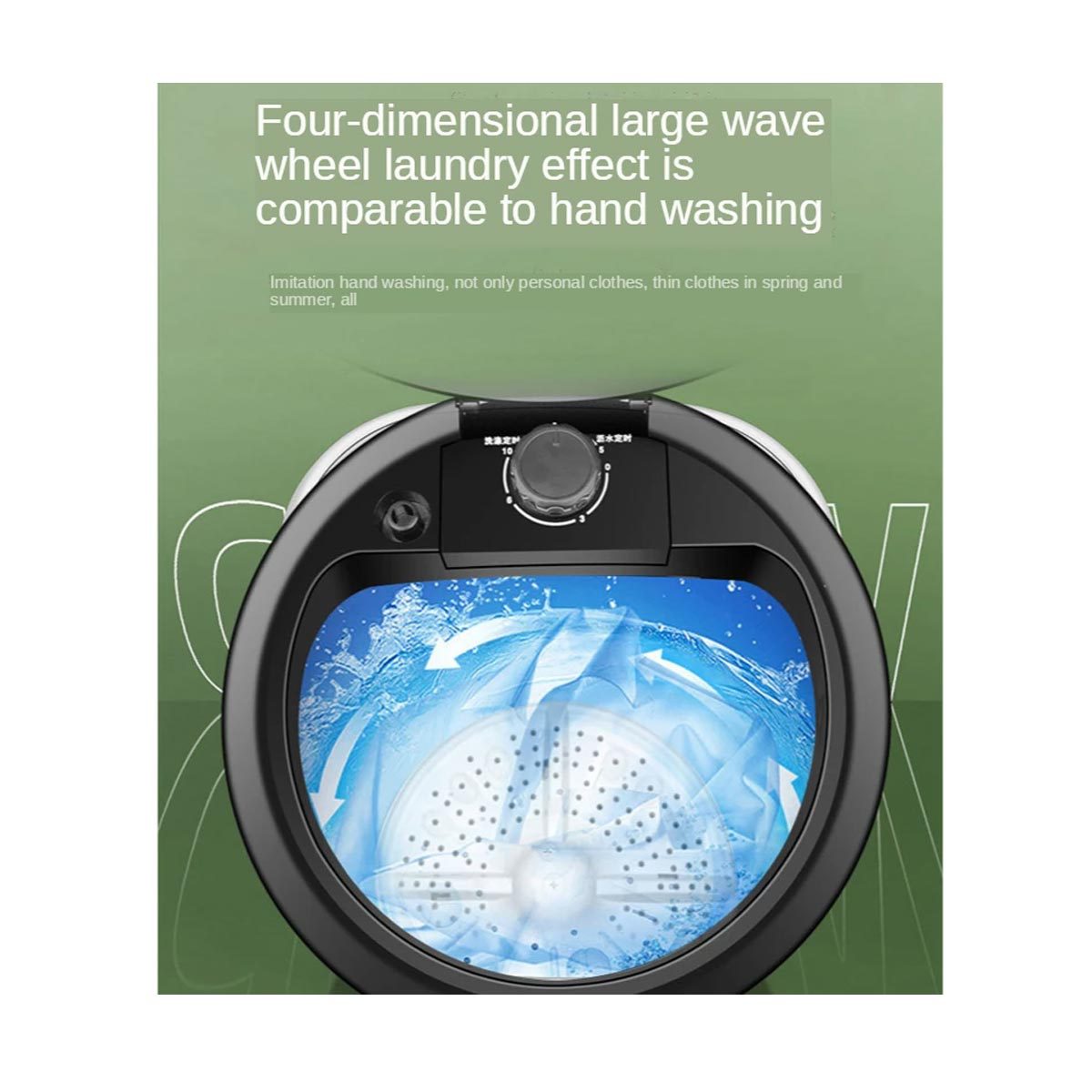 mini machine à laver semi-automatique