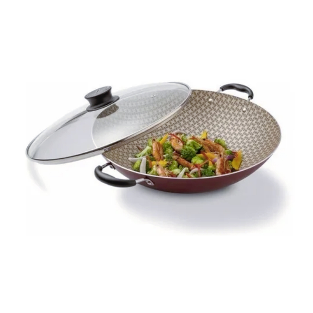 Poêle antiadhésive Tramontina Paella Wok 4.5l Paris 32cm - 6 Mois de Garantie | Glotelho Cameroun