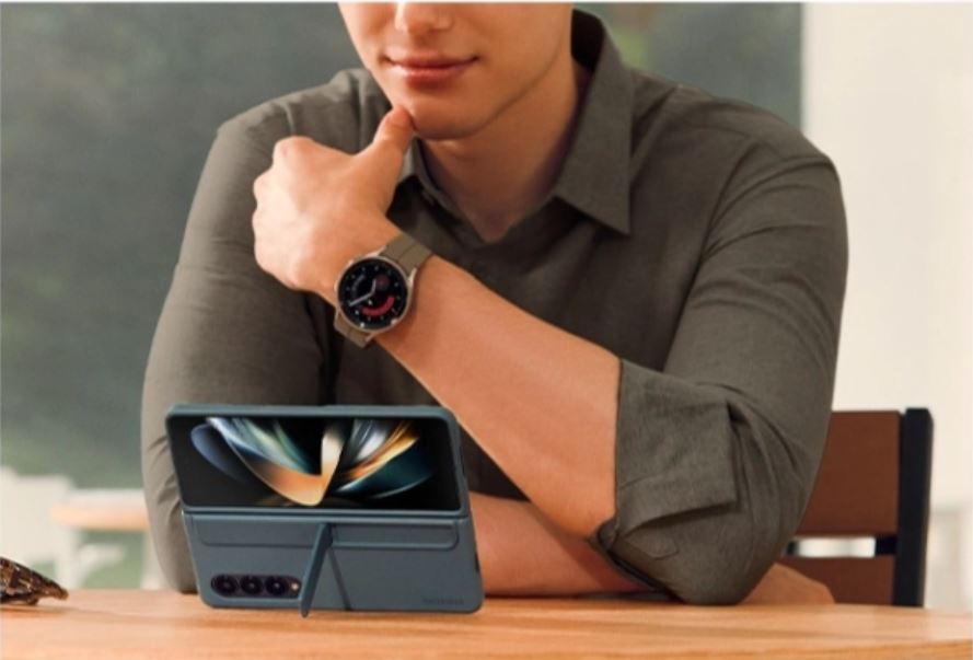  Pochette Samsung + Boitier de recharge (tête américaine) + S-Pen pour Samsung Galaxy Z fold 4