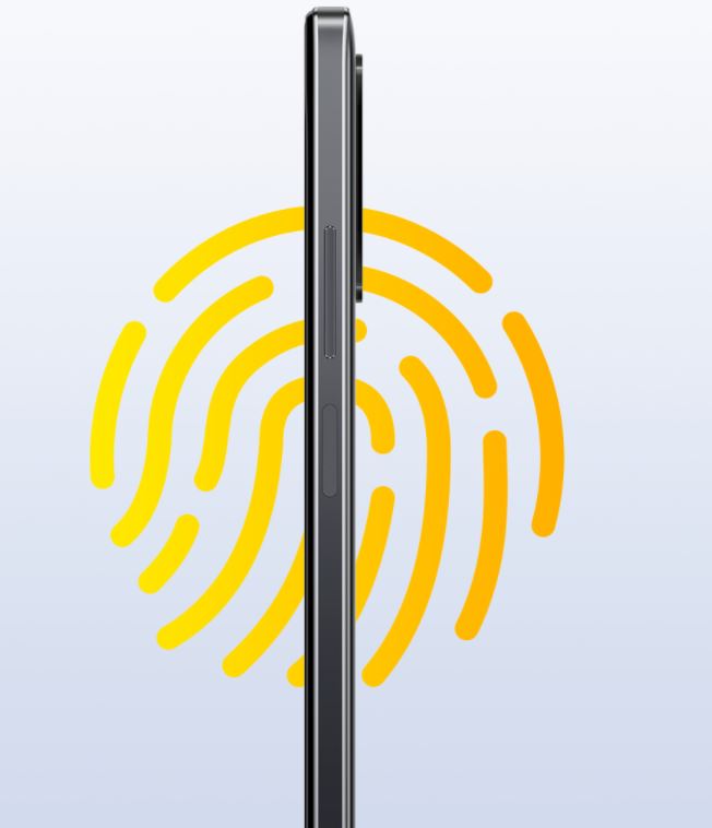 XIAOMI POCO M4 PRO 4G empreinte