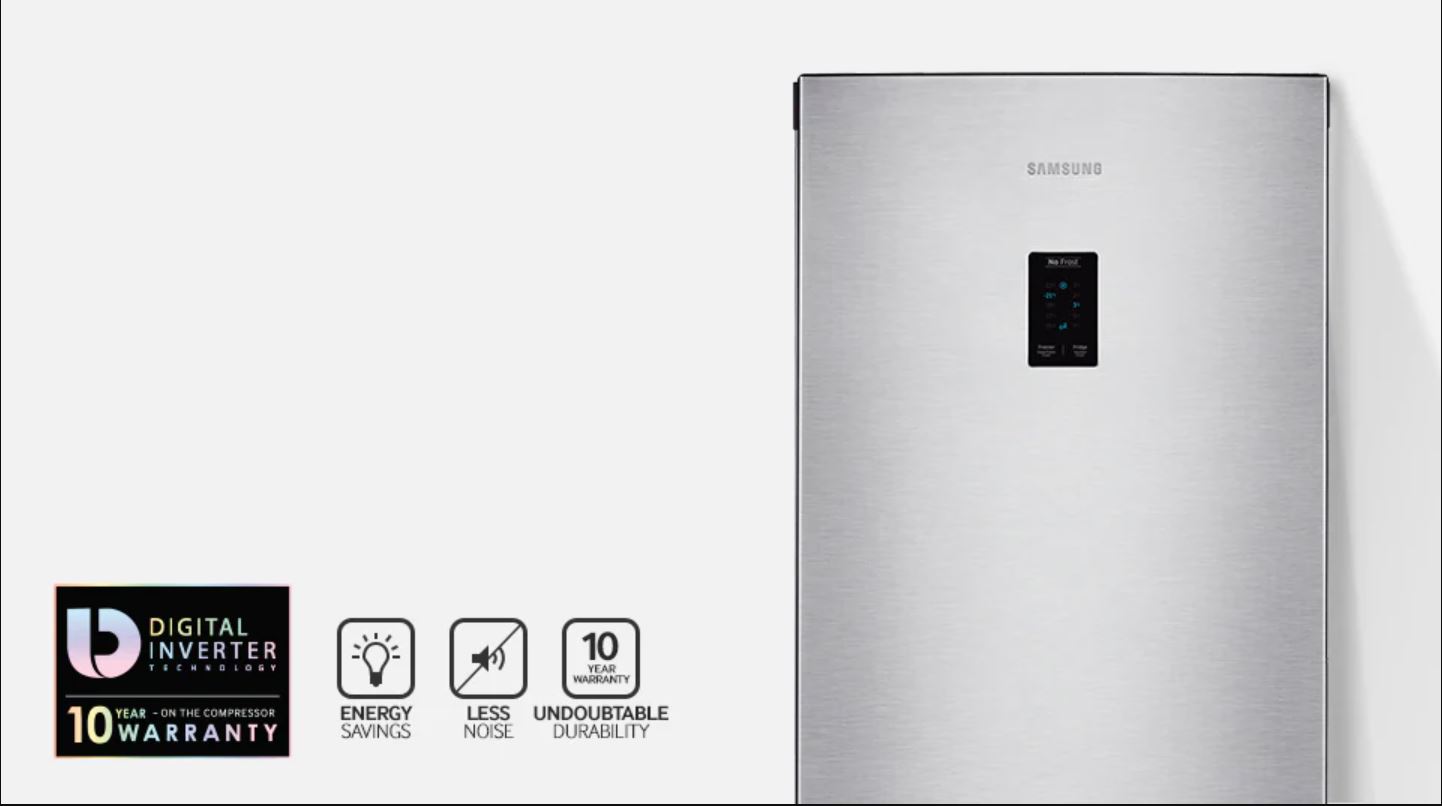 Réfrigérateur Combiné No frost Samsung
