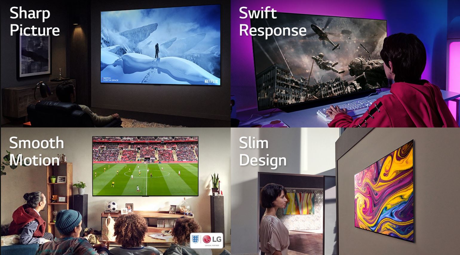 LG smart OLED65A1PVA TV