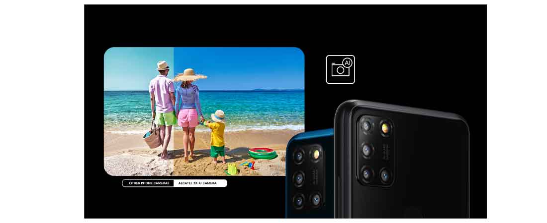 ALCATEL 3X (2020) - 64GB/4GB | Glotelho Cameroon