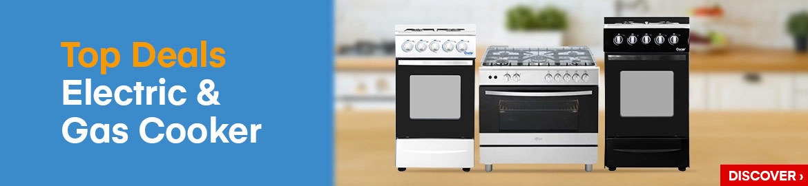 Top Deals: Electric and Gas Cooker