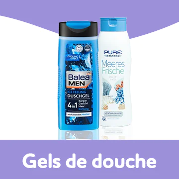 Gels de douche