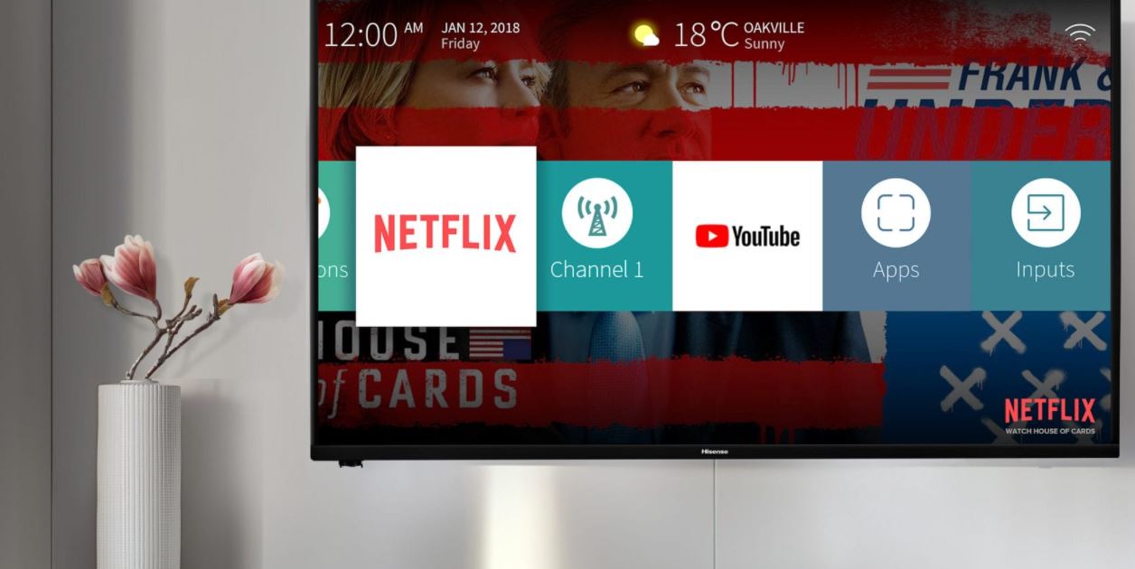Hisense 58 inch smart tv
