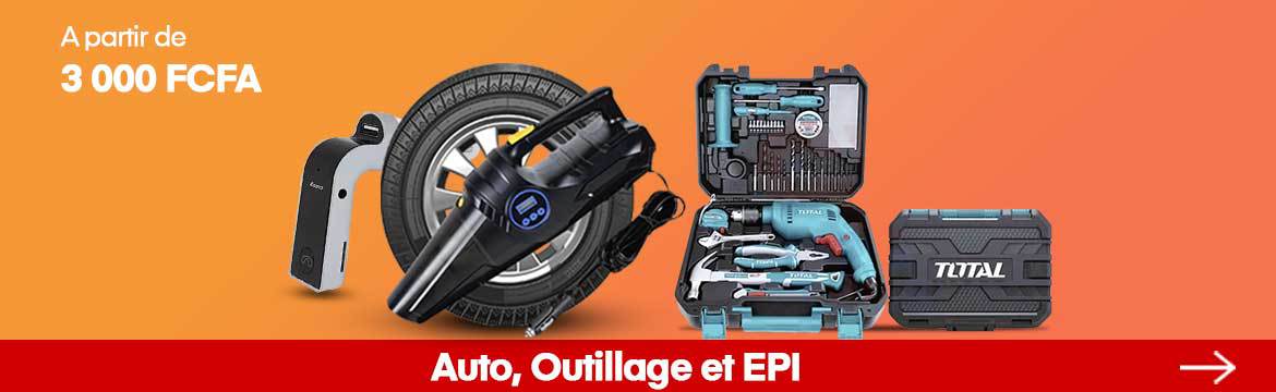 AUTO, OUTILLAGE, EPI à partir de 3000