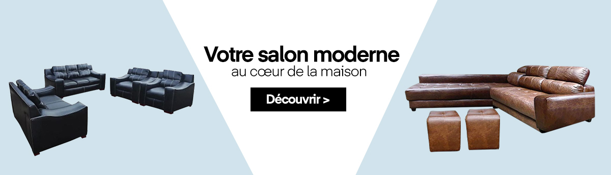 Votre salon moderne au cœur de la maison