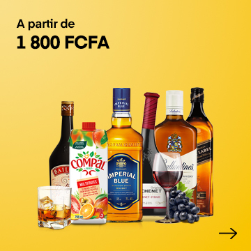 Boissons à partir de 1800 Glotelho Cameroun