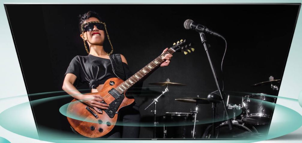 Baffle de la TV Smart Hisense 50 pouces - 4K - Ultra HD prix Cameroun